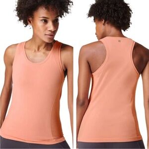 SWEATY BETTY NWT ATHLETE 2.0 SEAMLESS WORKOUT TANK TOP BLOOM PINK MEDIUM